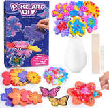 Poke Art Princess Craft Kits - DIY Magical Princesses, Mess-Free Creative Activity Arts and Crafts for Kids Ages 3-12, Birthday Christmas Gifts & Party Favors for Girls & Boys