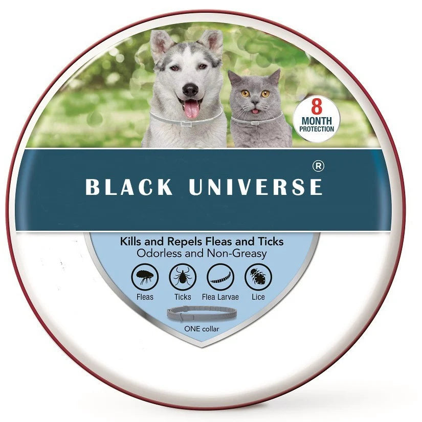 Flea Collar for Pets, Dogs and Cats, to Deworm and Prevent Fleas