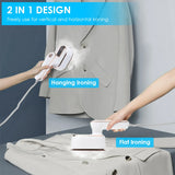 One Thousand W Portable Handheld Steamer for Hang Flat Ironing Travel Garment Steamer with 180 Degree Rotatable Handle 10S Fast Heating Clothing Wrinkles Remover for Home Office Travel