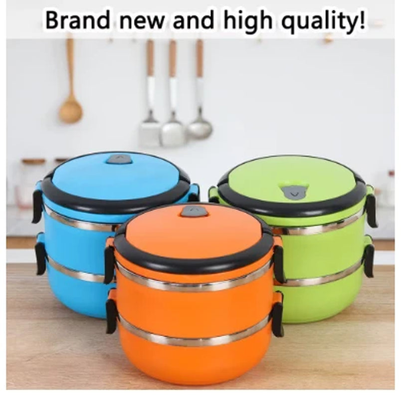 Leakproof Vacuum Insulated Lunch Box – Portable Food Flask & Warmer, Hot Food Storage Container for Kitchen, Office, Travel