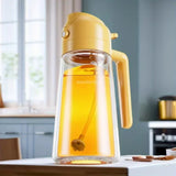 2-in-1 Oil Sprayer Bottle – Kitchen Olive Oil Dispenser