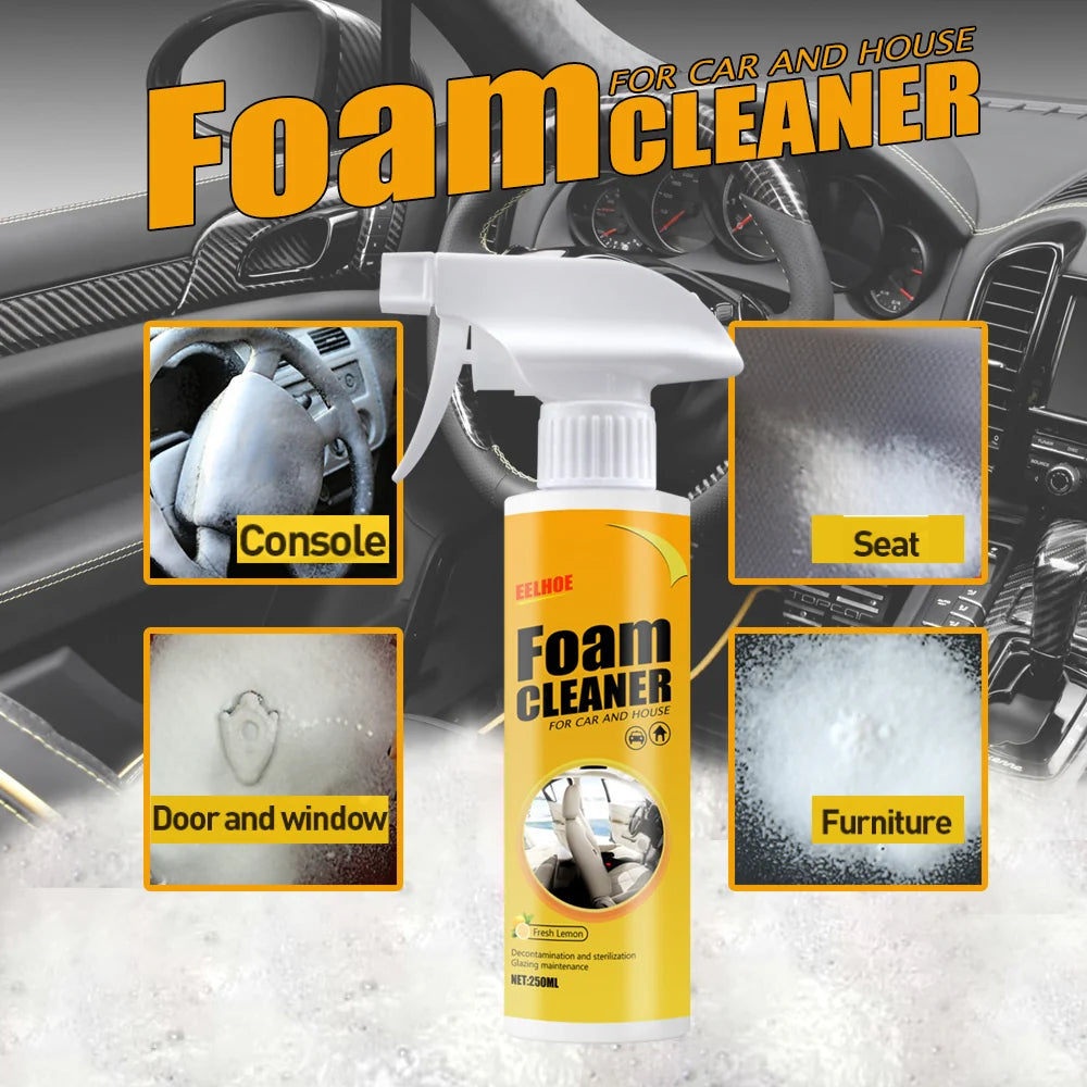 Multi-Purpose Foam Cleaner for Car Interior & Leather
