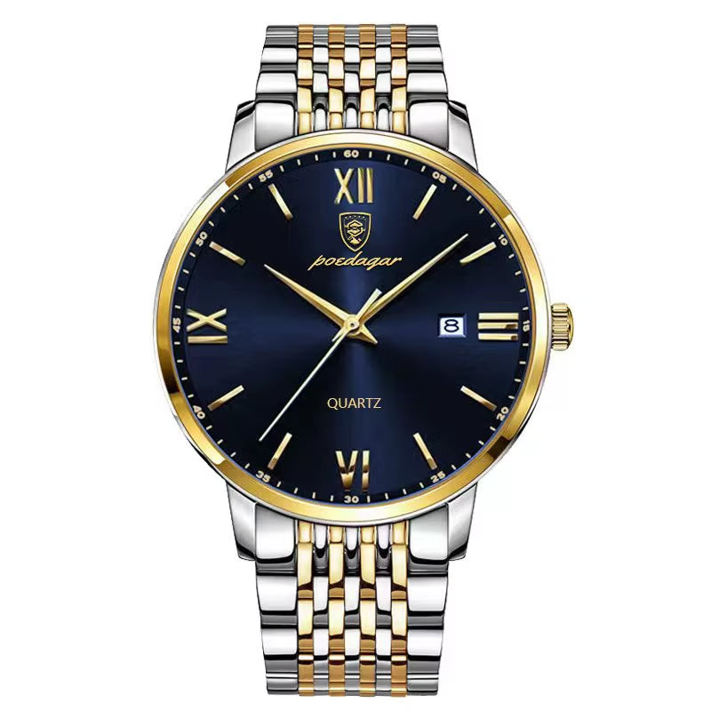 Luxury Sports Men'S Wristwatch Stainless Steel Waterproof Date Man Watch High Quality Casual Fashion Quartz Men Watches