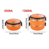 Leakproof Vacuum Insulated Lunch Box – Portable Food Flask & Warmer, Hot Food Storage Container for Kitchen, Office, Travel