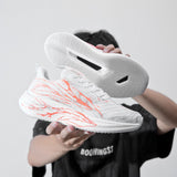 Casual Sports Shoes, Lightweight Breathable Shock Absorption Running Shoes