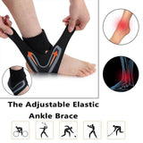 Ankle Brace Support Compression Sleeve Plantar Fasciitis Pain Relief Foot Wrap