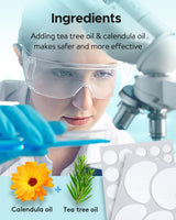 Large Hydrocolloid Acne Patches – Tea Tree Pimple Patches