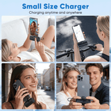 Portable Charger Power Bank for Iphone Android with LED Display 5000Mah Mini Fast Charger Battery Pack Compatible with Iphone 15/14/13/12