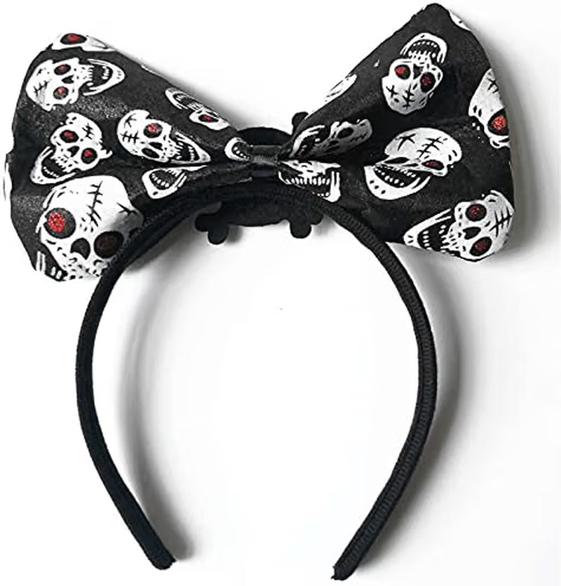 Halloween Skeleton Headband, Lightweight Creative Party Headpiece for Cosplay & Celebrations