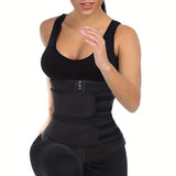 Women Waist Trainer Cincher Corset Tummy Control Workout Sweat Band Slimmer Belly Belt Weight Loss Sports Girdle