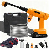 Electric Cordless High Pressure Car Wash Gun Washer Supplies Spray Cleaner Car Wash Cleaning for Car, Truck, Boat & More
