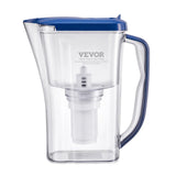 Water Filter Pitcher 9 Cup 5-Stage Water Filter Dispenser 40 Gallons No BPA