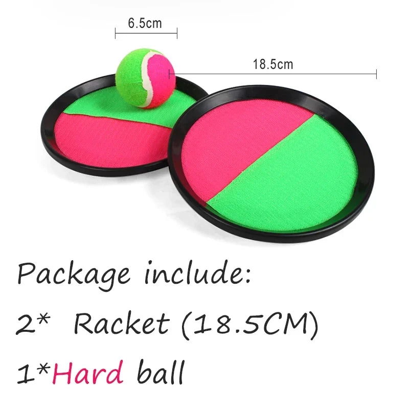 Ball Catch Set Games Toss Paddle,Kids Outdoor Toys, Toss and Catch Game Set, Beach Toys Back Yard Backyard with Yard Games Suitable for Kids Birthday Gift Ideal