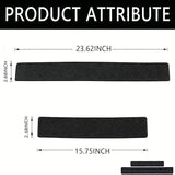 Carbon Car Door Sills Protector, Car Door Threshold Protection, Automotive Door Entry Guard 4 Pcs Universal Rubber Scratch Resistant Exterior Accessories
