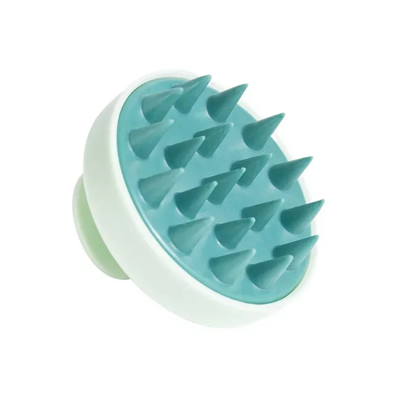 Silicone Shampoo Scalp Massager Brush – Soft Hair Washing & Deep Cleansing Massage Comb