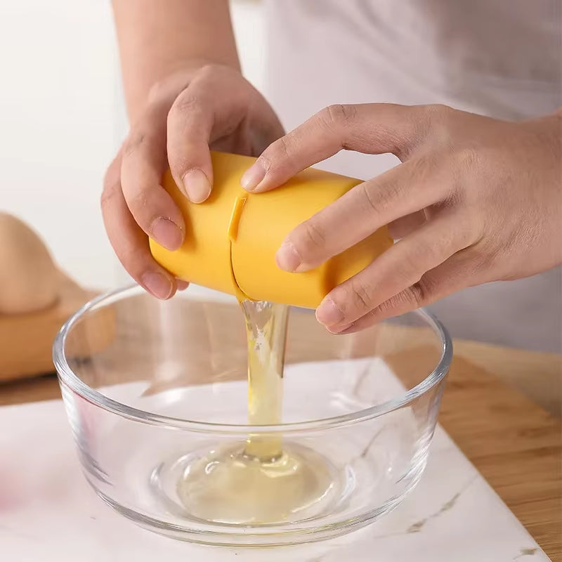 Egg Cracker & Separator Tool – Kitchen Egg Opener