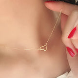 Initial Love Necklace for Women — 18K Gold Plated, Personalized Letter Pendant