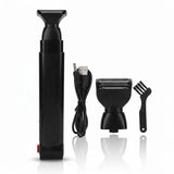 Long Handle Electric Back Shaver for Men Body Hair Removal Razor USB Recharge US
