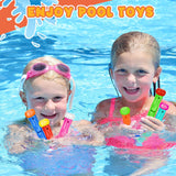 Pool Toys for Kids Ages 4-8, 8 Pcs Underwater Training Pool Diving Toys Dive Sticks Set, Swimming Pool Toys for Kids Ages 8-12 for Fun Summer Water Games