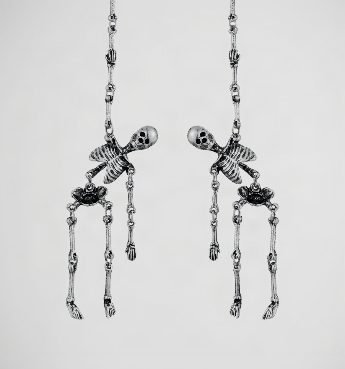 Halloween Earrings for Women Gothic Punk Skull Halloween Jewelry