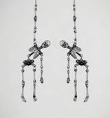 Halloween Earrings for Women Gothic Punk Skull Halloween Jewelry