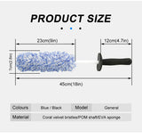 Car Wheel & Tire Cleaning Brush – Soft Bristle Alloy Wheel Cleaner