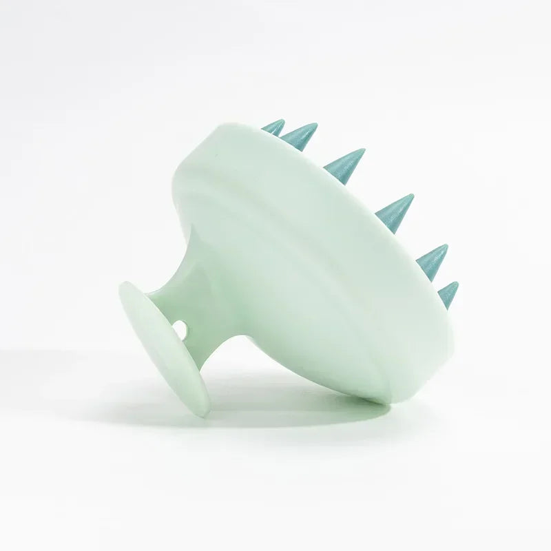 Silicone Shampoo Scalp Massager Brush – Soft Hair Washing & Deep Cleansing Massage Comb