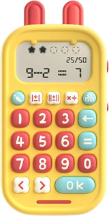 Math Games for Kids Ages 5-12, Portable Math Toys for Practicing Addition, Subtraction, Multiplication and Division, Fun Educational Toy with 5 Modes, 19 Math Games, and 50K Math Questions