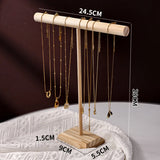 3Pcs Necklace Jewelry Display Jewelry Stand Hovering T-Bar Bracelet Holder for Home Organization