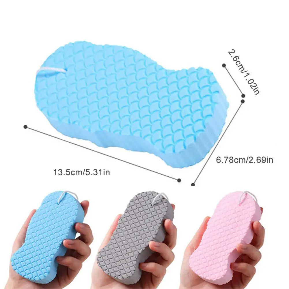 Exfoliating Bath Sponge – Soft Body Scrubber for Deep Cleansing & Dead Skin Removal