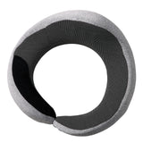 Travel Pillow, Double-Layered 3D Support Neck Pillow for Traveling, 360¡Ã Flexible Rotation Upgraded Memory Foam Travel Neck Pillow with Eye Mask, Earplugs, Earplug Case, Storage Bag(Black-Gray)