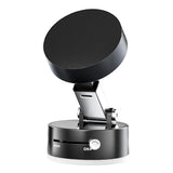 Foldable Magnetic Vacuum Car Phone Holder Foldable Suction Cup with Suction Cup Hands-Free Navigation for Smart Phone