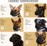 Dog Muzzle,Soft Nylon Muzzles anti Biting Barking Chewing,Breathable Reflective Adjustable Loop Pets for Small Medium Large Sized Dogs,Allows Panting and Drinking