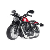 Toy Motorcycle, Pull Back Moto Bike Toy with Sound and Light