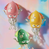Baby Dancing Octopus Toy for 1 2 3 4 5 Year Old Boy Girl, Baby Tummy Time Electric Crawling Octopus Toys 12-18 Months, Dancing Squid Toy for Walking Toddlers, Kids 1St Birthday Gifts