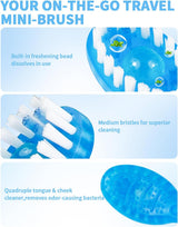 5-in-1 Disposable Travel Toothbrush Kit