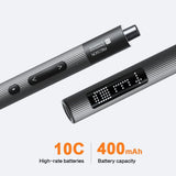 50 in 1 Precision Cordless Electric Screwdriver Set USB Rechargeable Mini Power Drill with LED Light for Iphone Phone Watch Repair Electronic Device DIY Fixing Hardware Hand Tools Systems