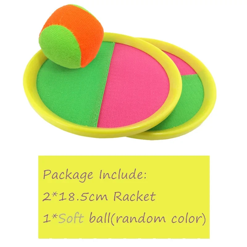 Ball Catch Set Games Toss Paddle,Kids Outdoor Toys, Toss and Catch Game Set, Beach Toys Back Yard Backyard with Yard Games Suitable for Kids Birthday Gift Ideal