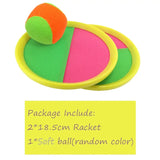 Ball Catch Set Games Toss Paddle,Kids Outdoor Toys, Toss and Catch Game Set, Beach Toys Back Yard Backyard with Yard Games Suitable for Kids Birthday Gift Ideal