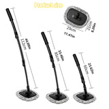 Telescopic Car Wash Mop – Long Handle Cleaning Brush