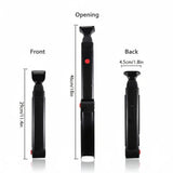 Long Handle Electric Back Shaver for Men Body Hair Removal Razor USB Recharge US