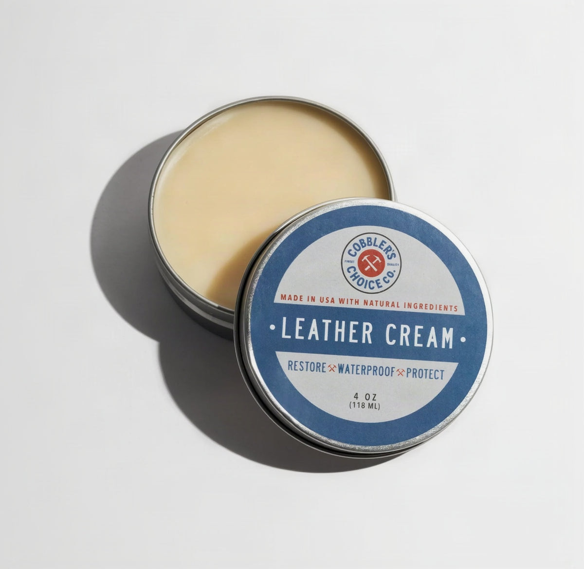 Cobbler'S Choice Leather Cream - for Shoes, Boots & Bags with Beeswax