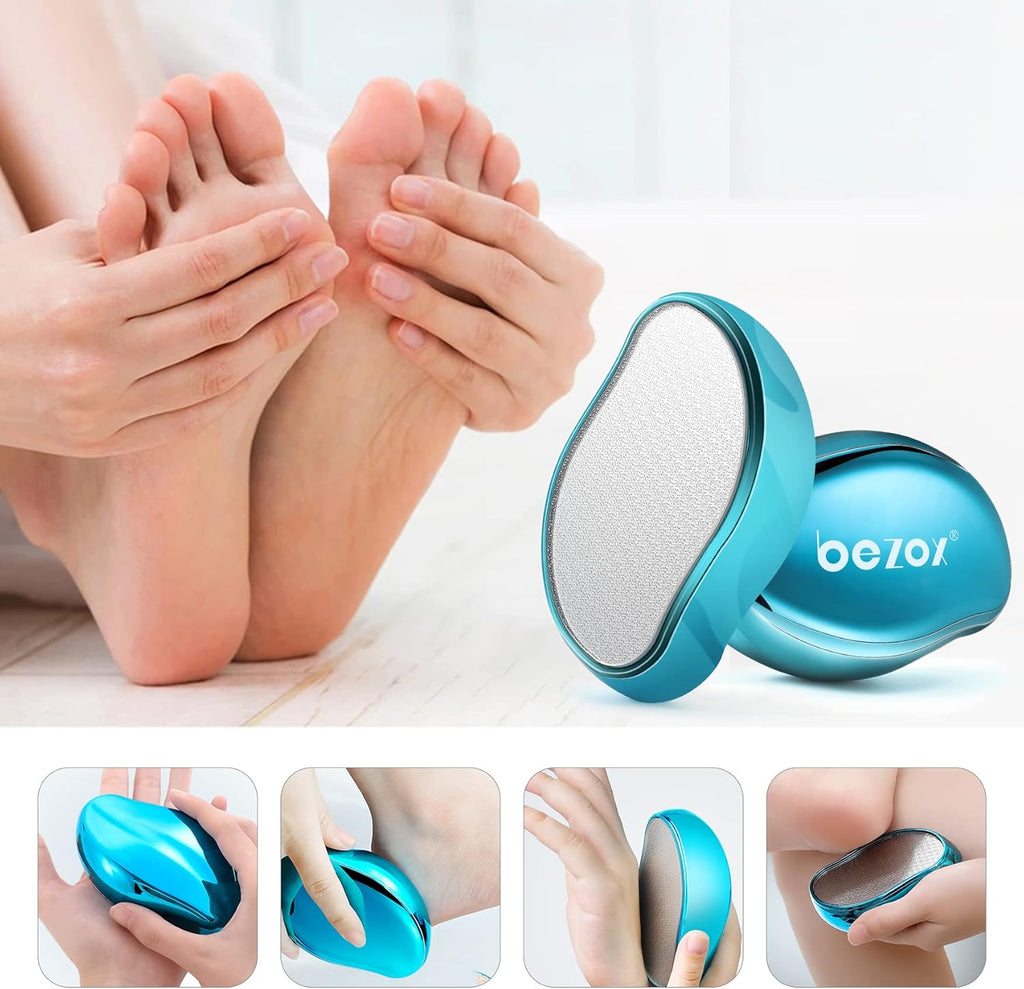 2-in-1 Nano Glass Foot File – Professional Callus Remover for Smooth & Soft Feet