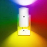 Cylindrical LED Night Light, Baby Bedside Light, RGB Color Changing Tube Light, Small Night Light, Indoor Lighting Decoration Light