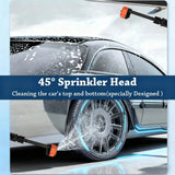 Electric Cordless High Pressure Car Wash Gun Washer Supplies Spray Cleaner Car Wash Cleaning for Car, Truck, Boat & More