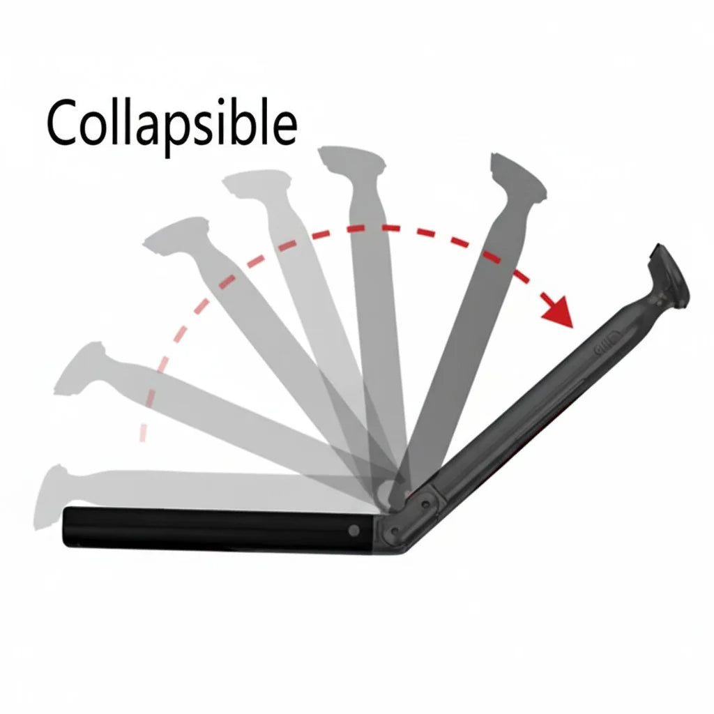 Long Handle Electric Back Shaver for Men Body Hair Removal Razor USB Recharge US
