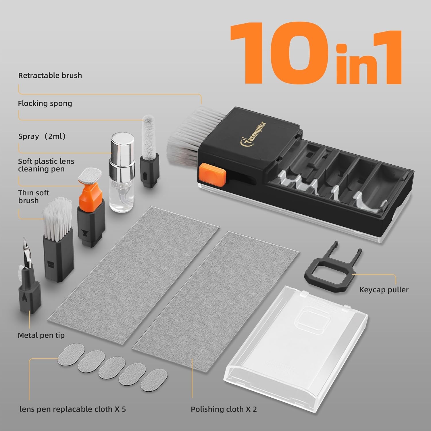 All-in-One Keyboard Cleaning Kit – Laptop & Screen Cleaner