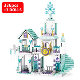 DIY Girls Castles House Carriages Building Blocks Kits Bricks Classic Model Kids Toys for Children Gift