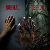 Pair Halloween Werewolf Gloves, Dark Brown Furry Wolf Hand Claws, Realistic Faux Fur & Latex Nails for Costume Cosplay