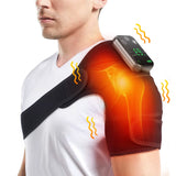 Electric Heated Vibration Knee Massage Physiotherapy Pad 3 in 1 Massager for Shoulder Elbow Hot Compress Pain Relief
